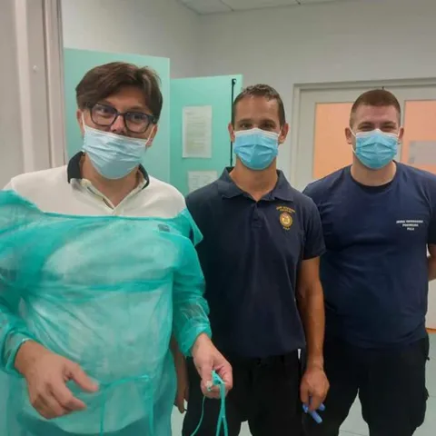 Dr. Mamontov i pulski vatrogasci