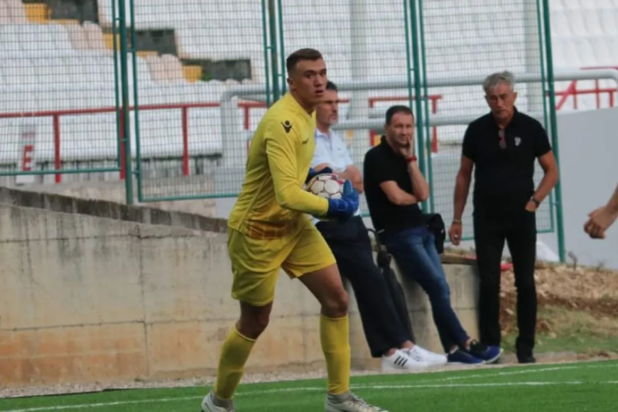 Mladi vratar Zrinjskog Ante Bačić