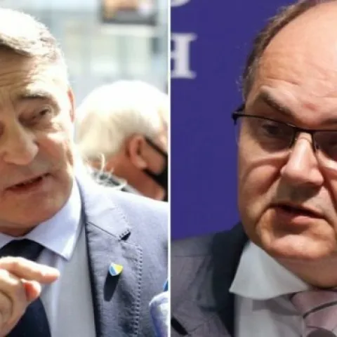 Željko Kom&scaron;ić i Christian Schmidt