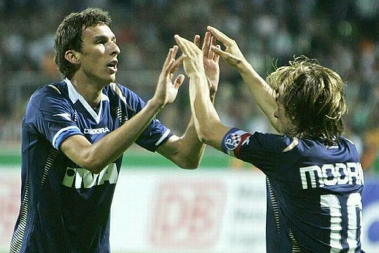 Mandžukić i Modrić u Dinamu