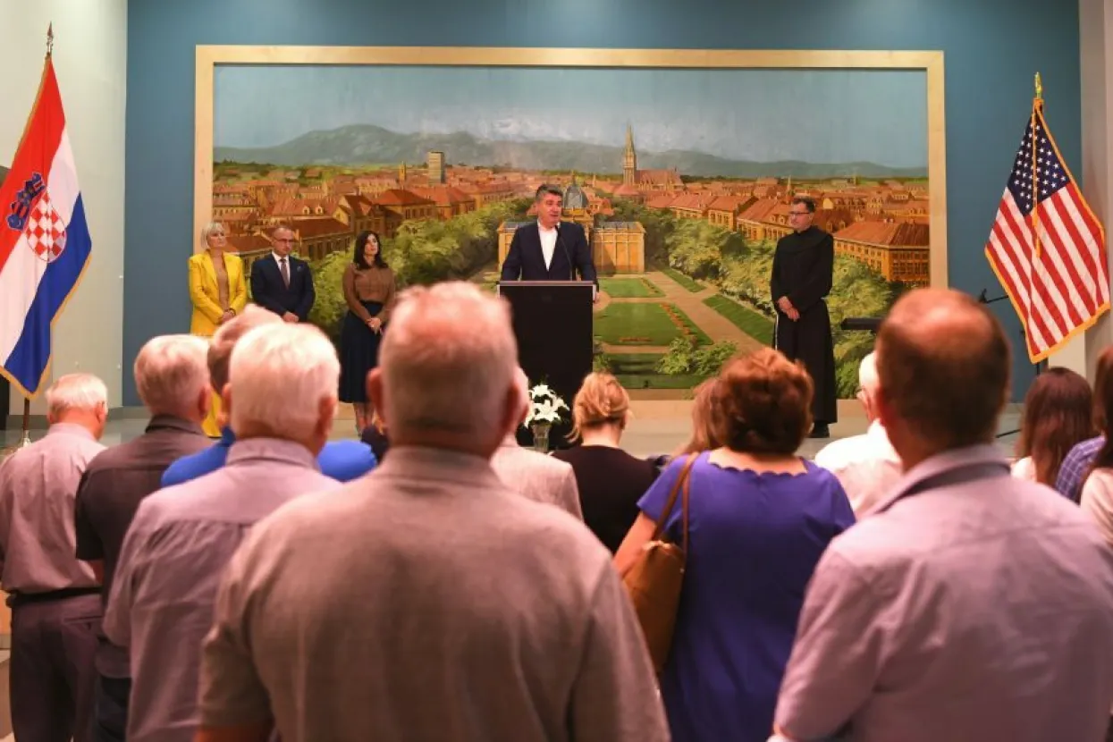 Predsjednik Milanović s hrvatskom zajednicom u New Yorku