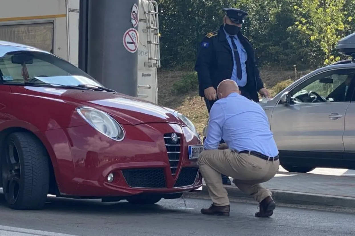 Skidaju tablice vozačima iz Srbije