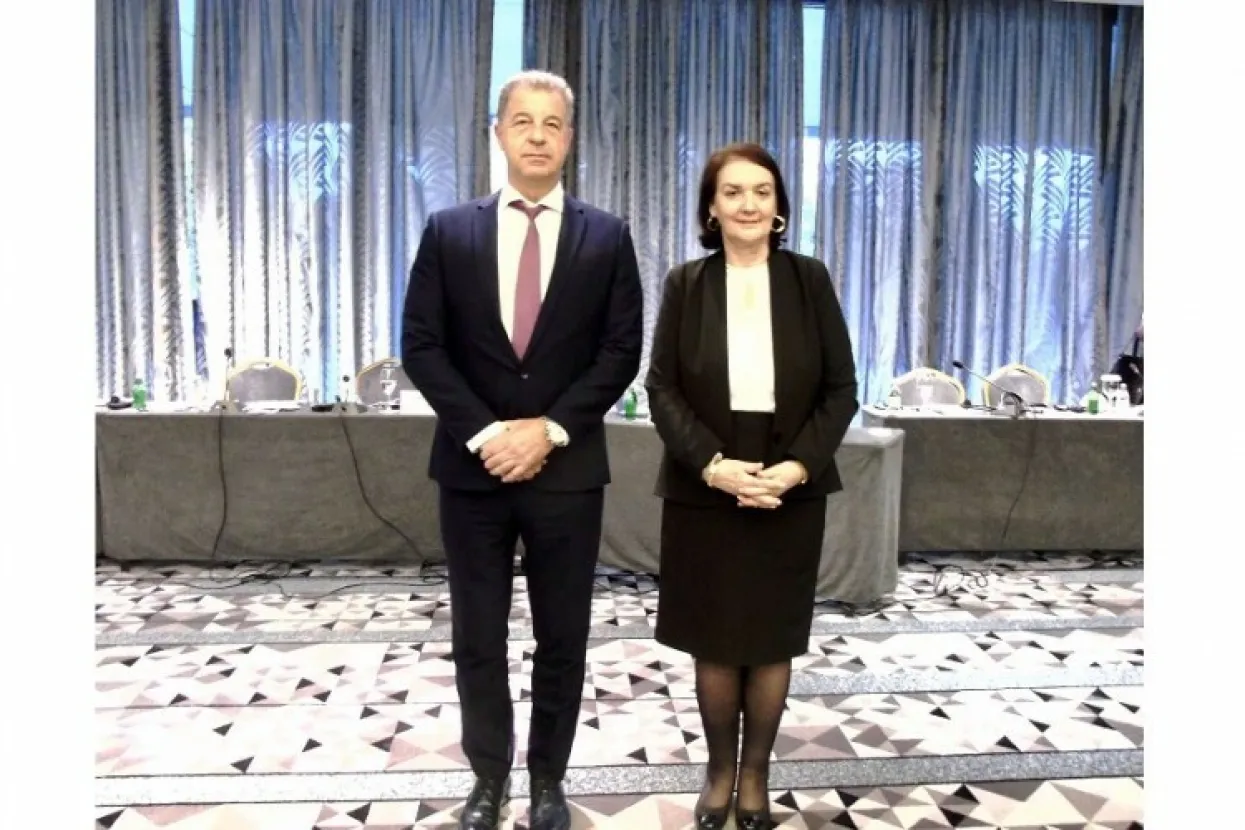 Serge Brammertz i Gordana Tadić