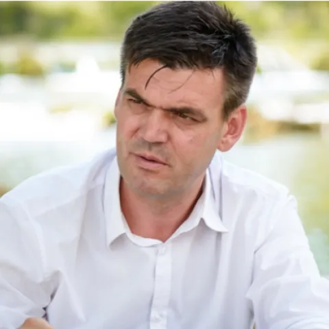 Ilija Cvitanović, predsjednik HDZ 1990