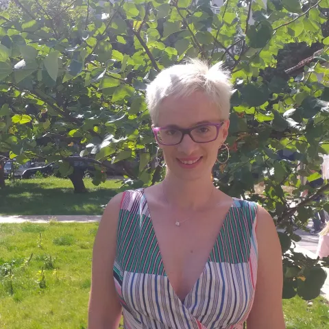 Anja Puhalo Nikolić, voditeljica mostarskih mažoretkinja