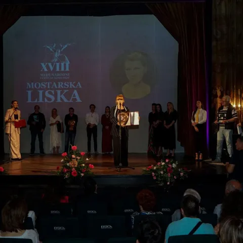 Jelena Kordić Kuret najbolja glumica festivala Mostarska liska