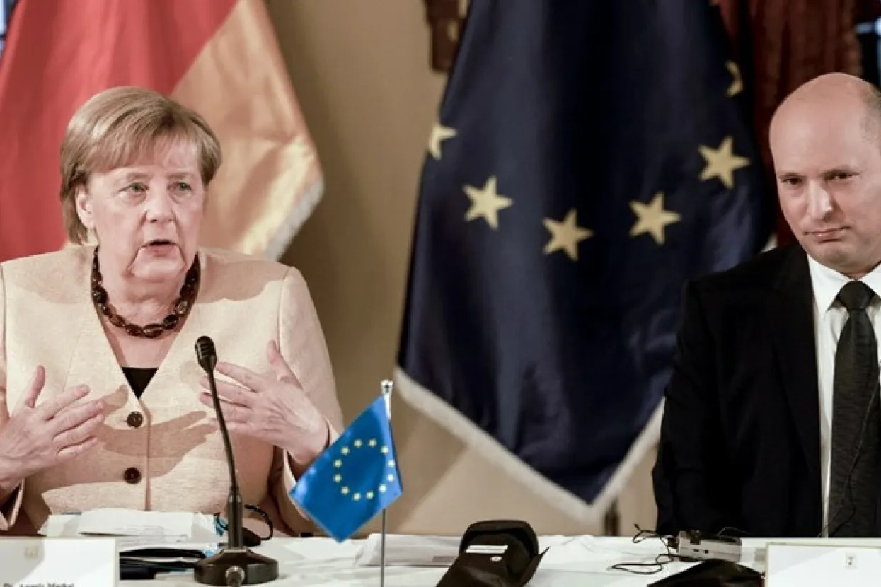 Merkel s premijerom Izraela