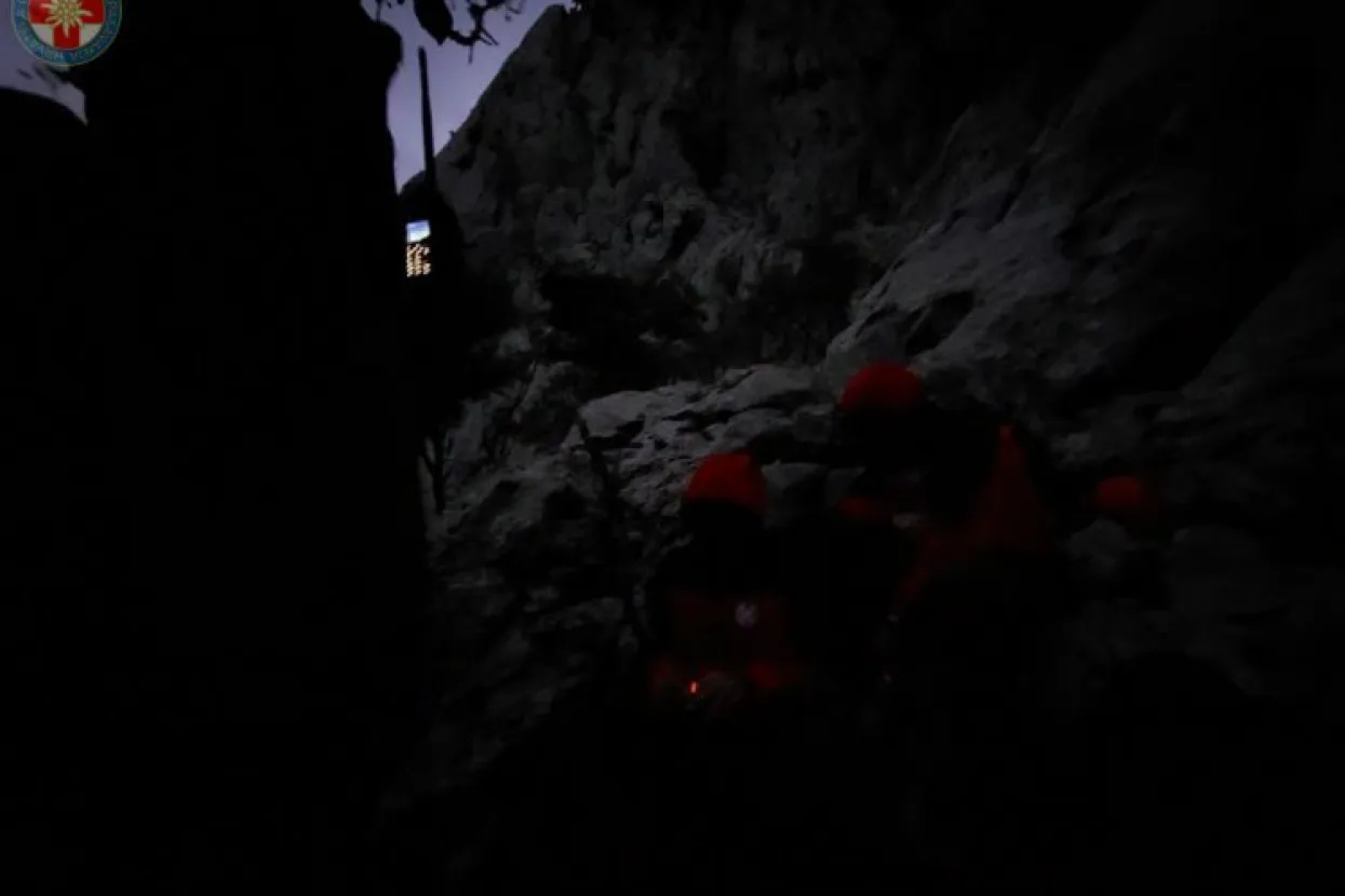 Akcija spašavanja na Velebitu