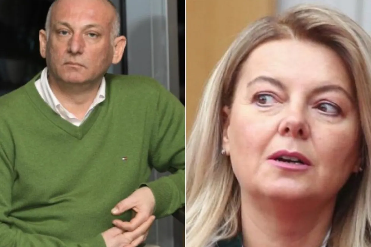 Denis Latin i Mirjana Hrga