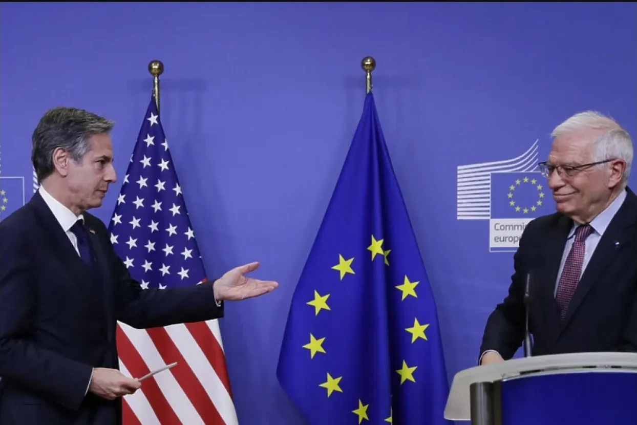 Antony Blinken i Josep Borrell