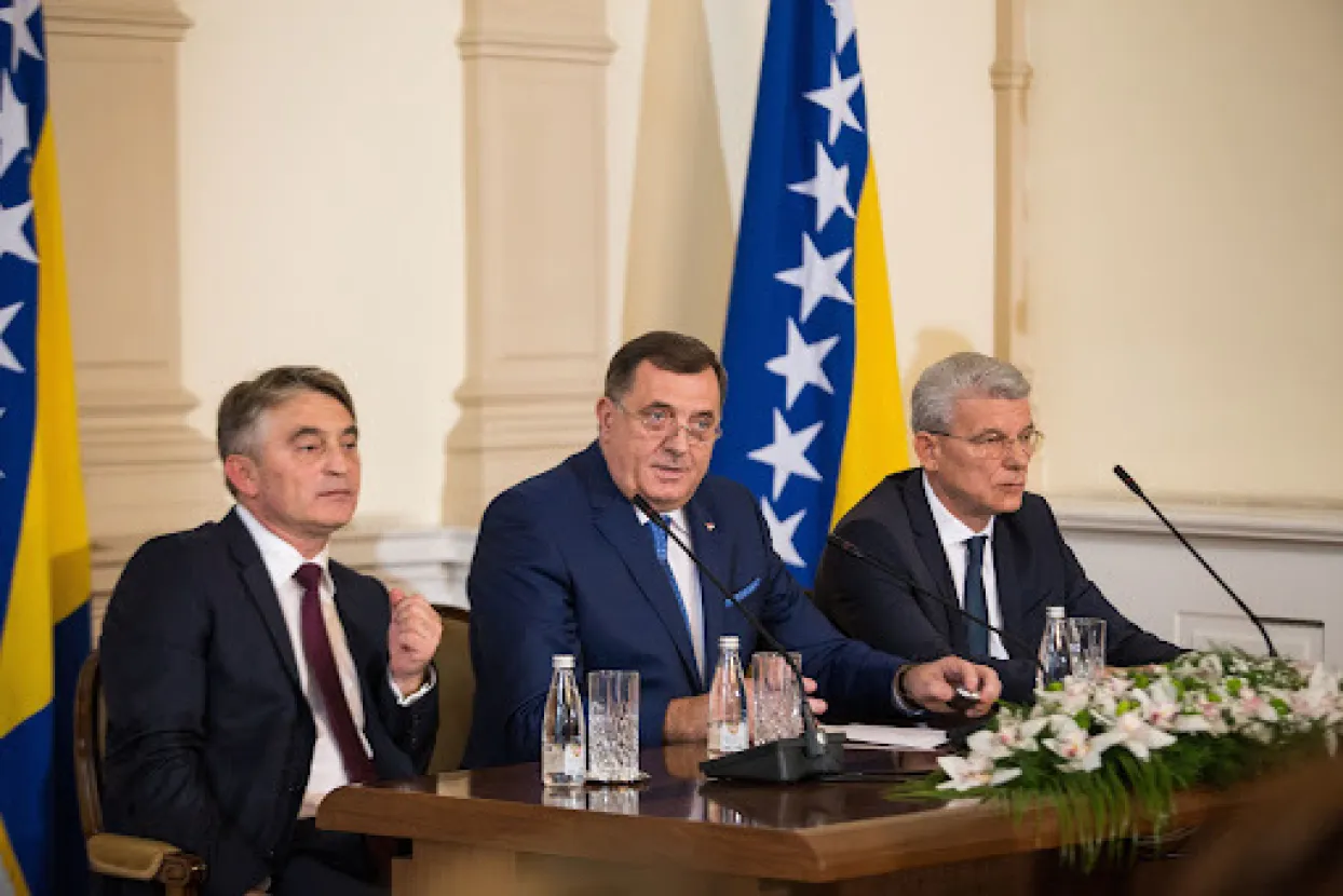 Kom&scaron;ić, Dodik i Džaferović