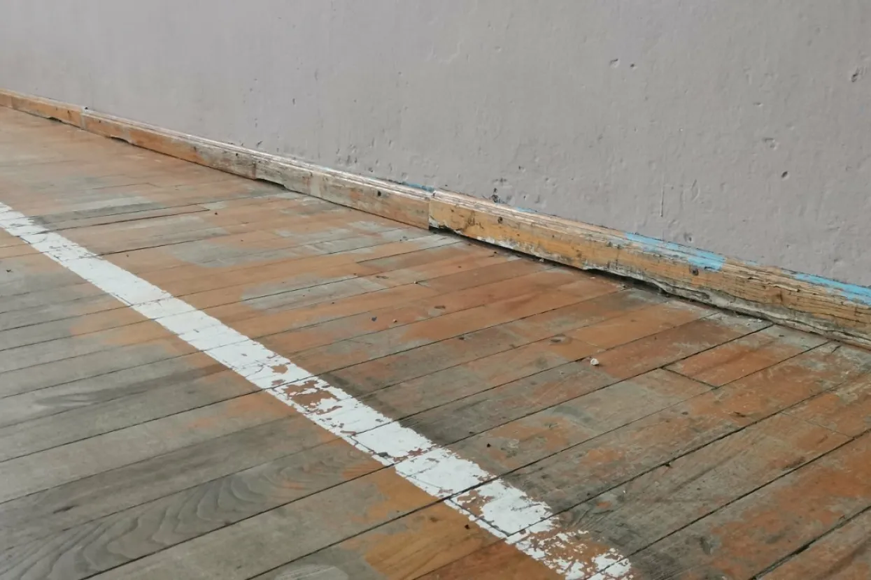 Školska sportska dvorana u mizernom stanju