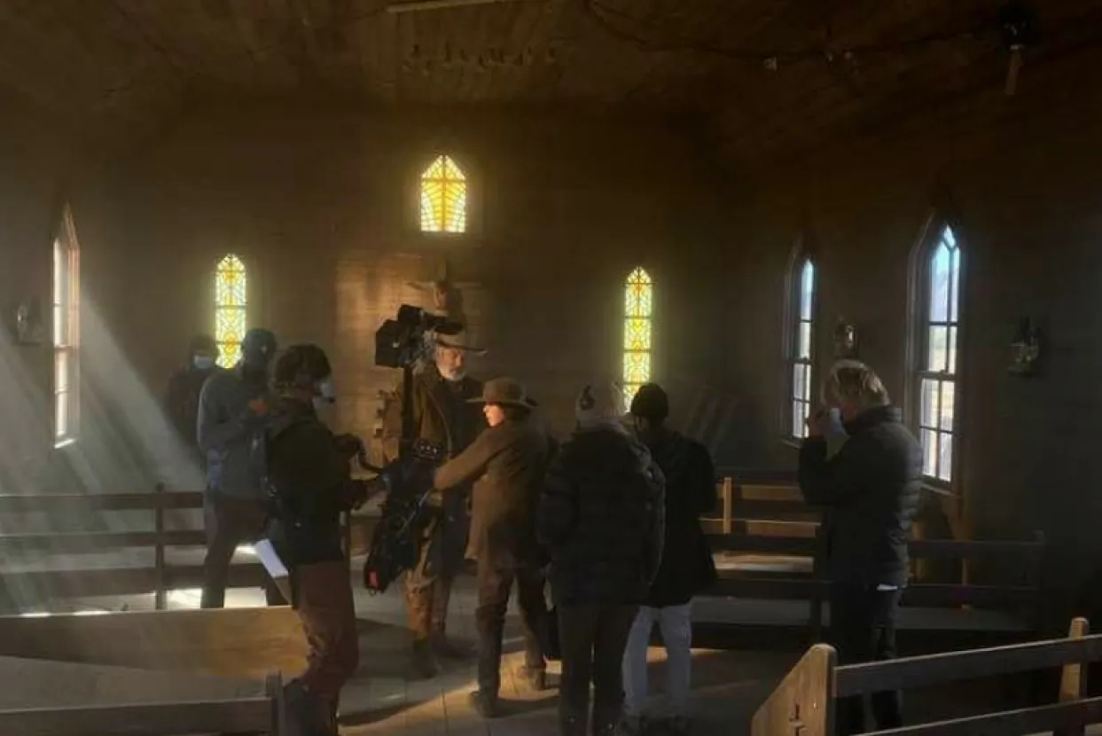 Posljednja fotografija sa seta