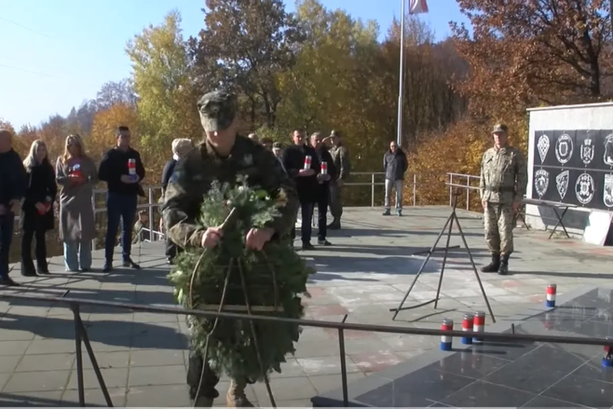 Polaganje vijenaca u Križančevu selu