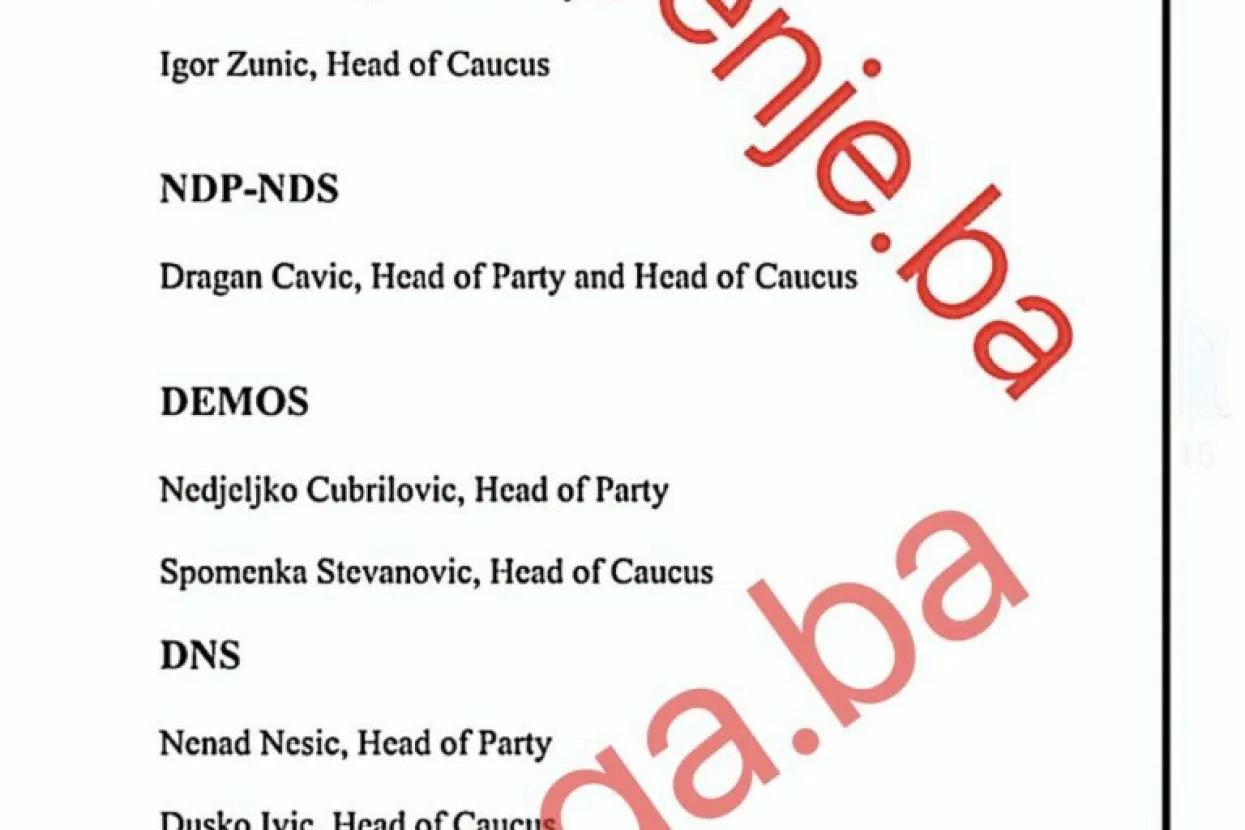 Inzko od EU tražio sankcije