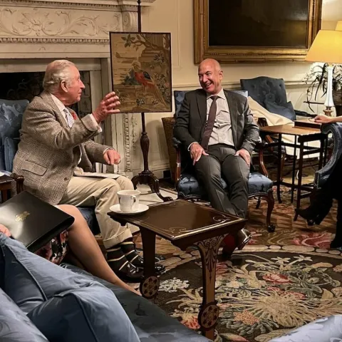 Jeff Bezos i princ Charles