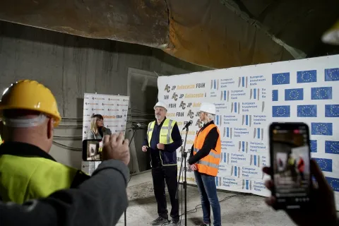 Na poddionici Ponirak &ndash; Vraca danas je probijena desna cijev tunela Zenica