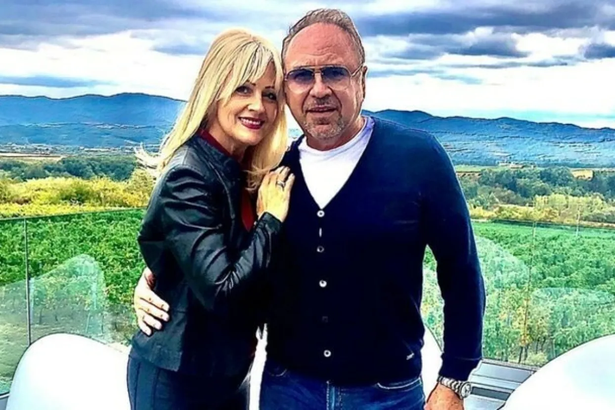 Marinko Rokvić sa suprugom