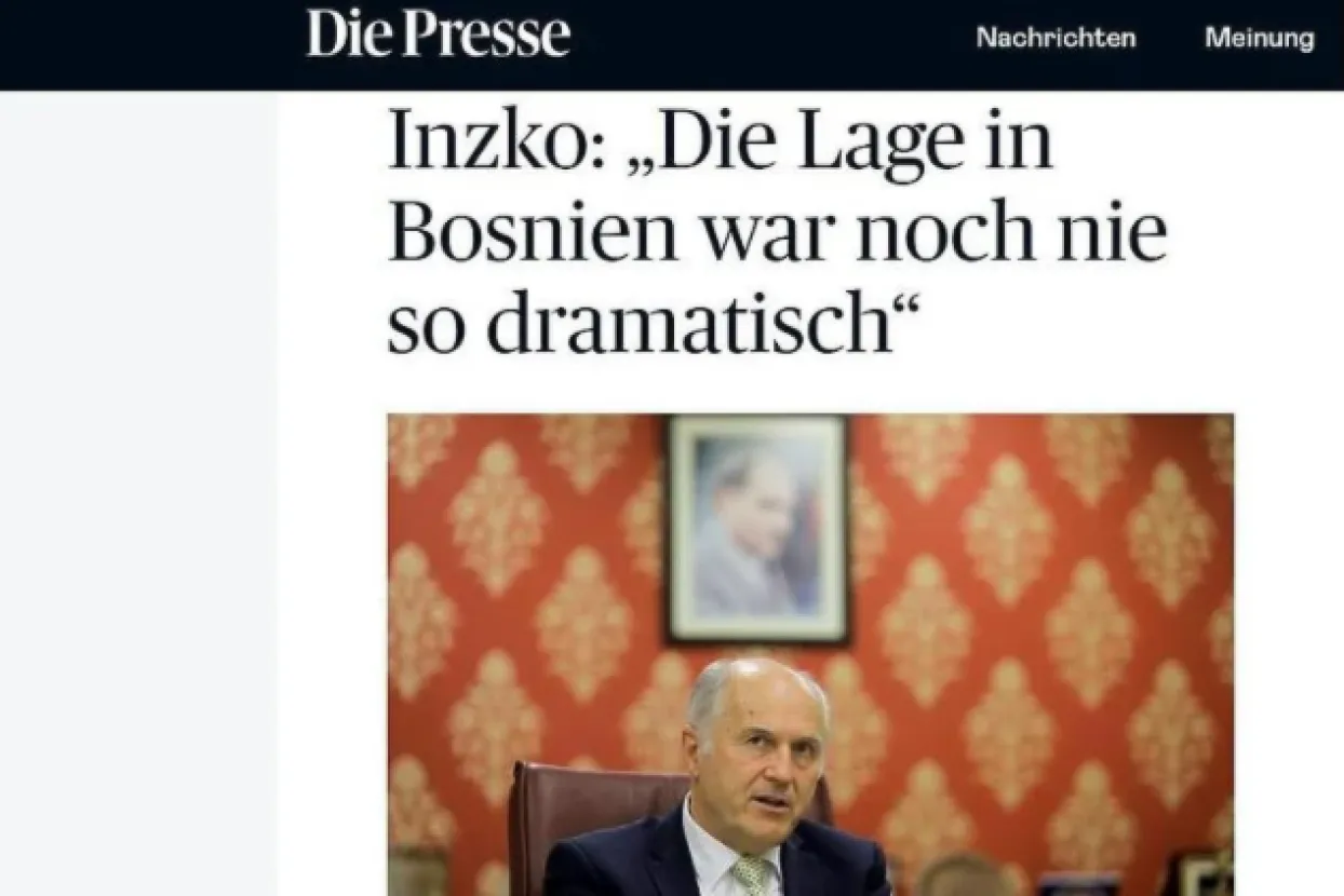 Intervju Inzka za Die Presse