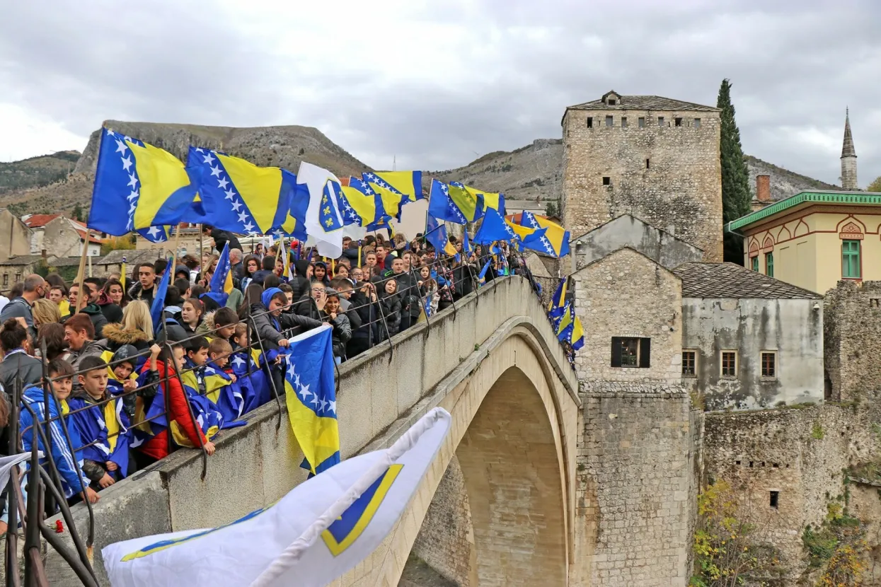 Obilježavanje godi&scaron;njice ru&scaron;enja Starog mosta