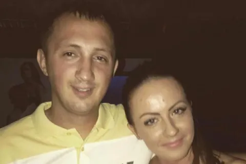 Aleksandar Macan sa suprugom