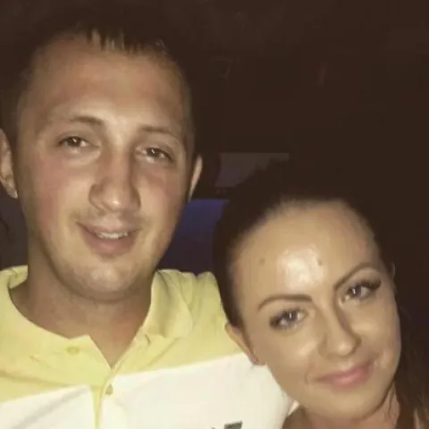 Aleksandar Macan sa suprugom