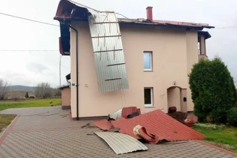 Kupres - posljedice jakog nevremena