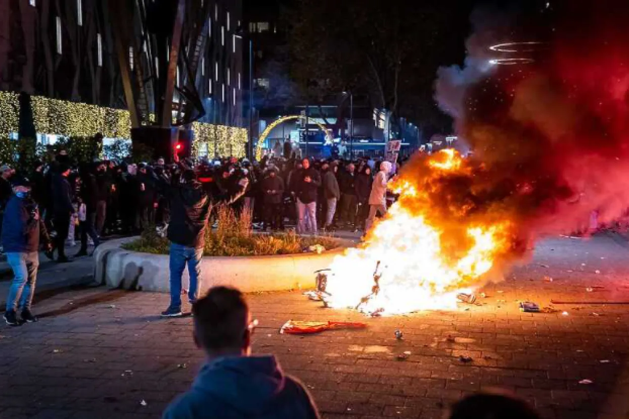 Prosvjed u Rotterdamu