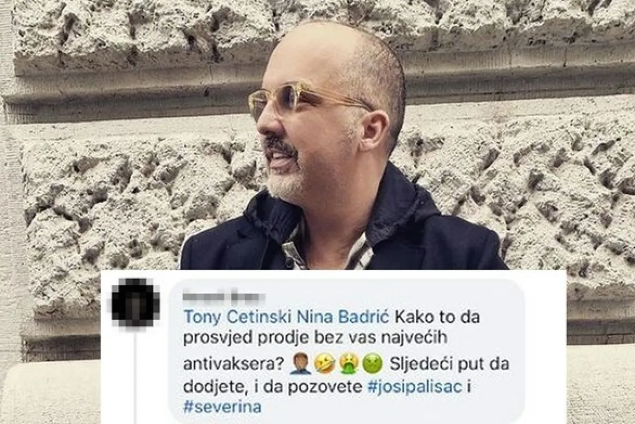 Prozivanje Cetinskog na Facebooku