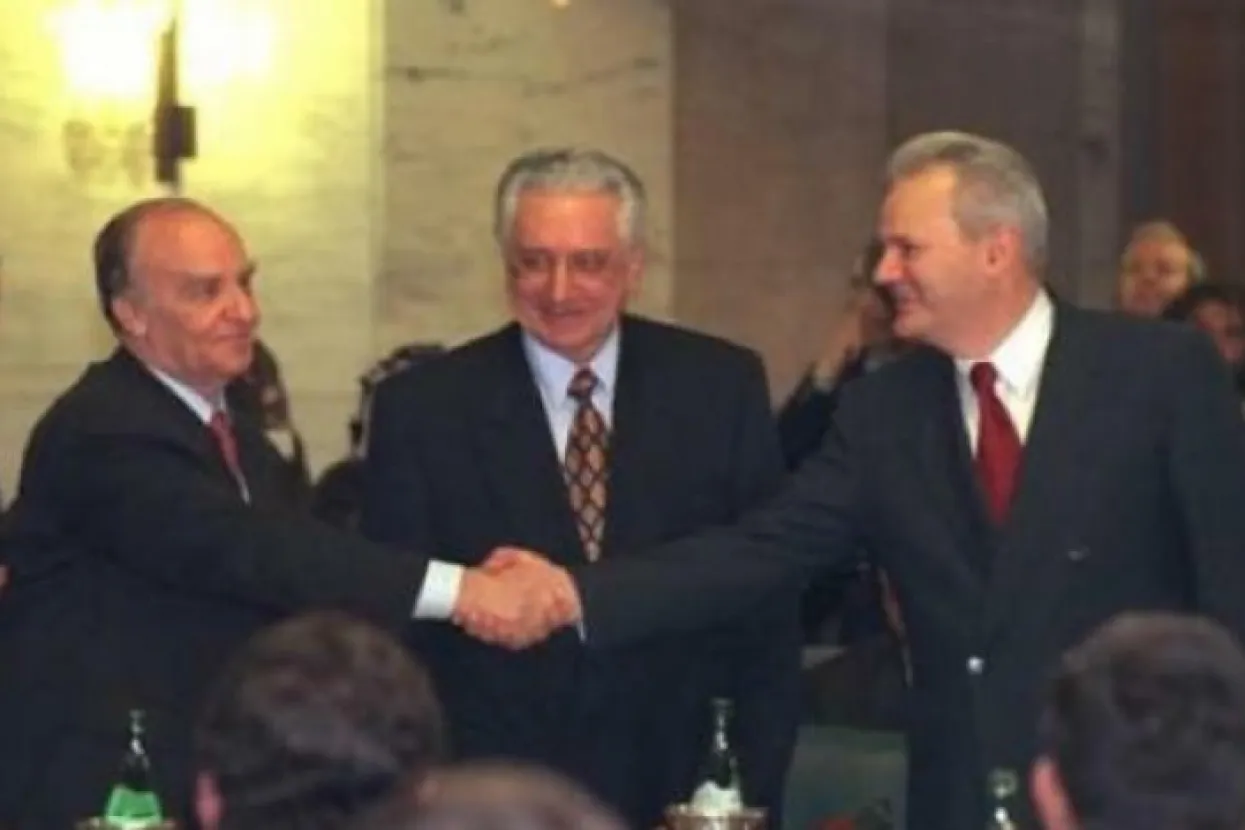 Izetbegović, Tuđman i Milo&scaron;ević