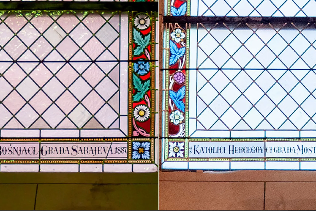 Vitraji u sarajevskoj Katedrali