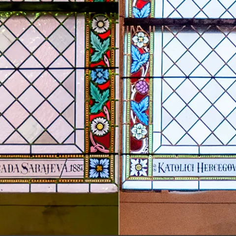 Vitraji u sarajevskoj Katedrali