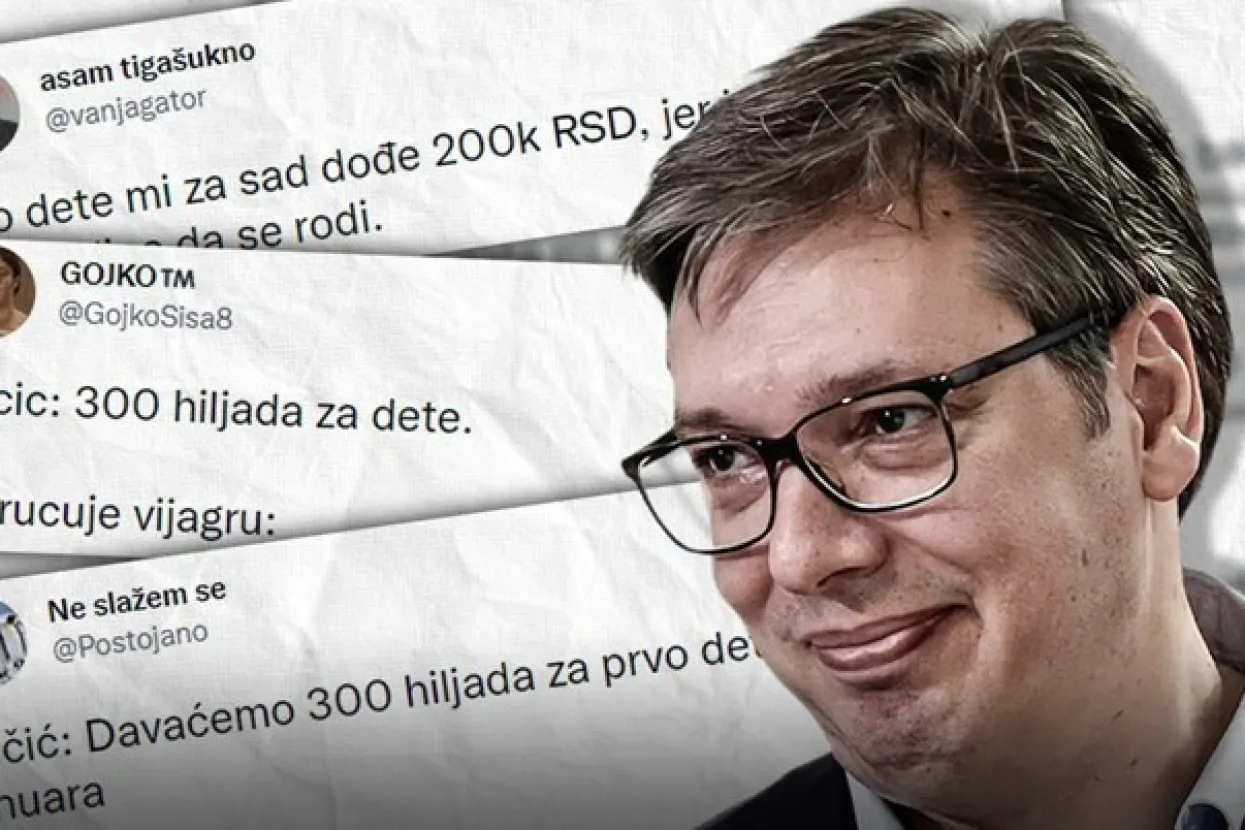Aleksandar Vučić najavio je uvođenje novih demografskih mjera.