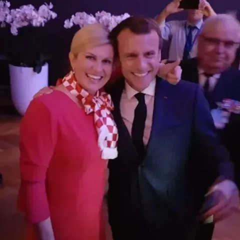 Grabar-Kitarović i Macron