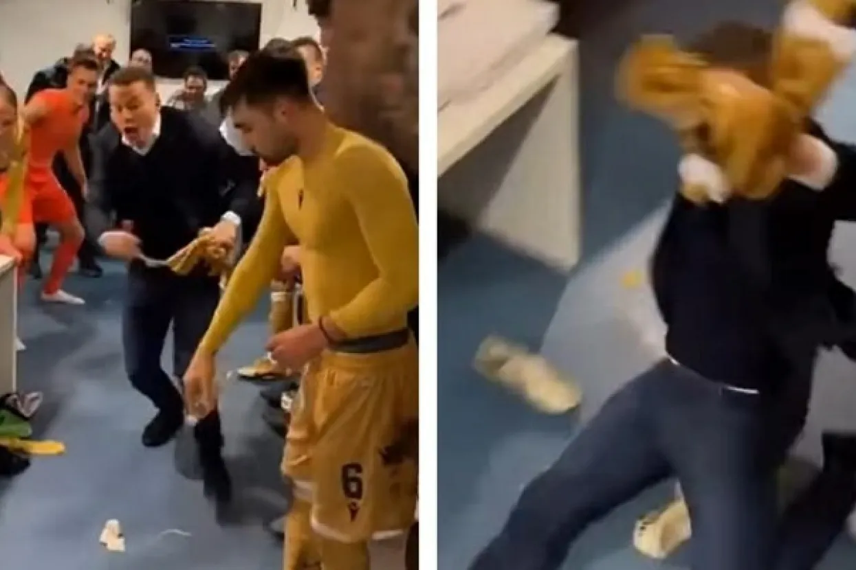 Hajdukovci su u slavlju u svlačionici opet ispo&scaron;tovali novi ritual