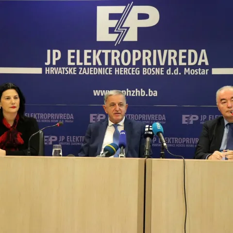 Javno poduzeće "Elektroprivreda HZ HB" d.d. Mostar održalo je konferenciju za medije