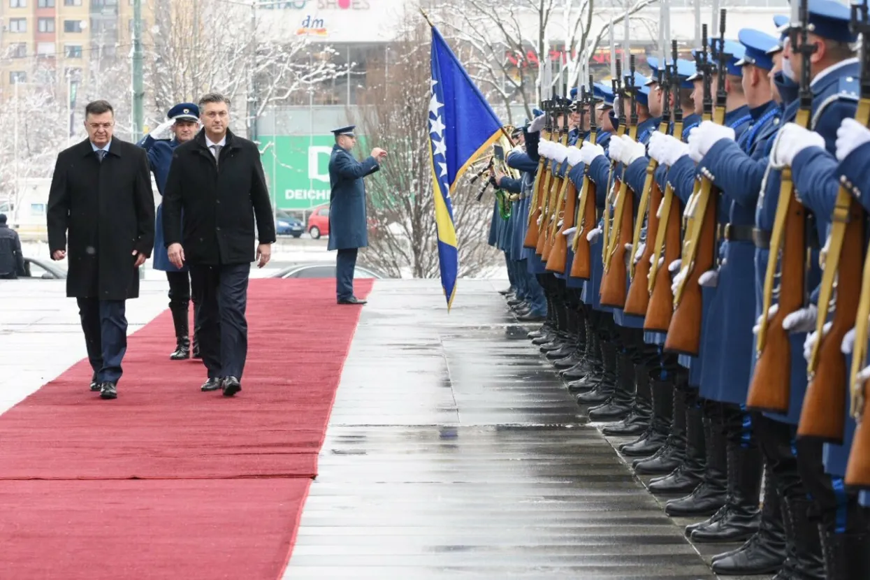 Zoran Tegeltija i Andrej Plenković