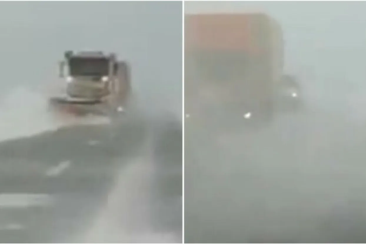 Vjetar i snijeg stvaraju probleme vozačima