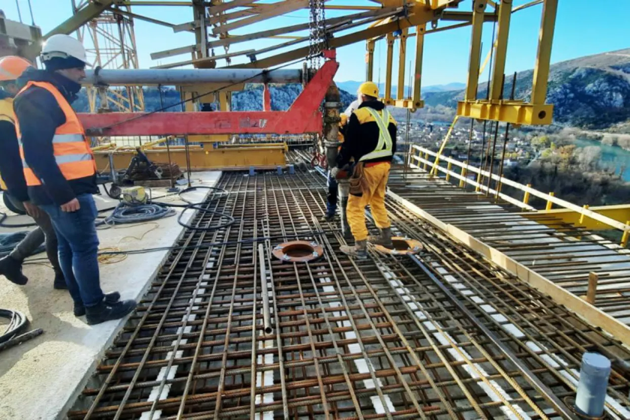 Gradilište dionice Počitelj-Zvirovići