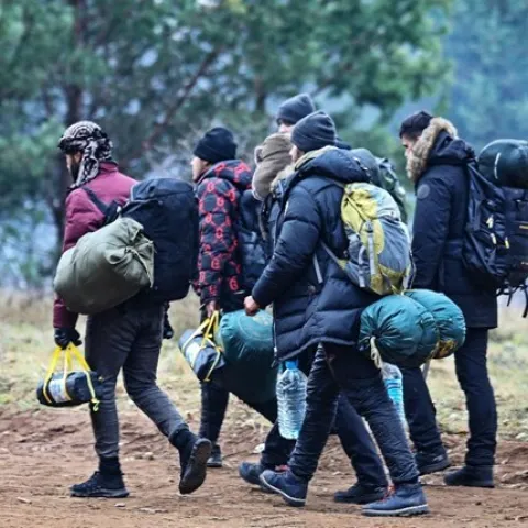 Migranti (Ilustracija)