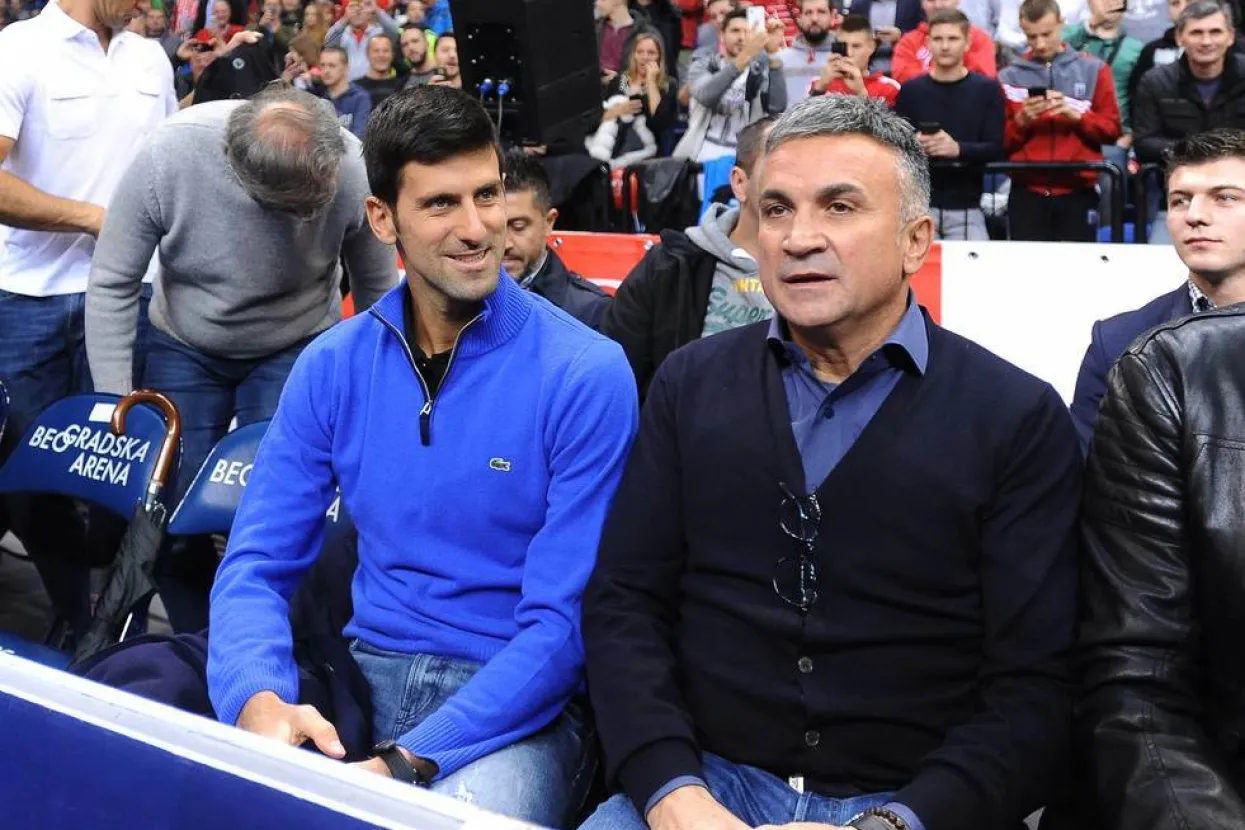 Novak i Srđan Đoković