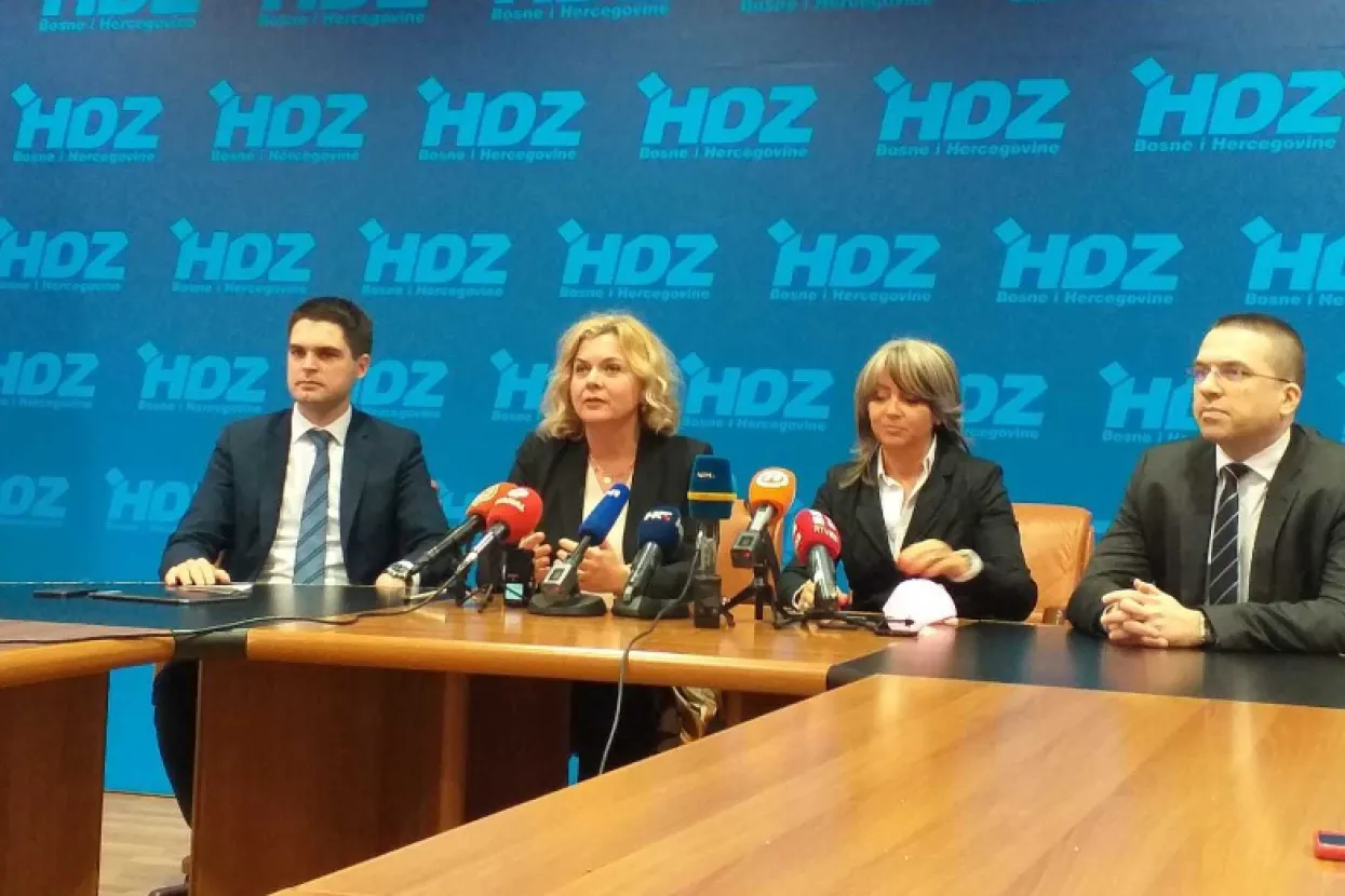 Europarlamentarci HDZ-a u Mostaru