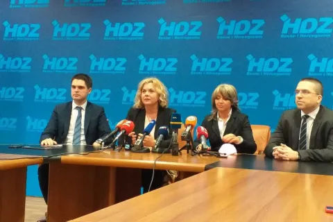 Europarlamentarci HDZ-a u Mostaru