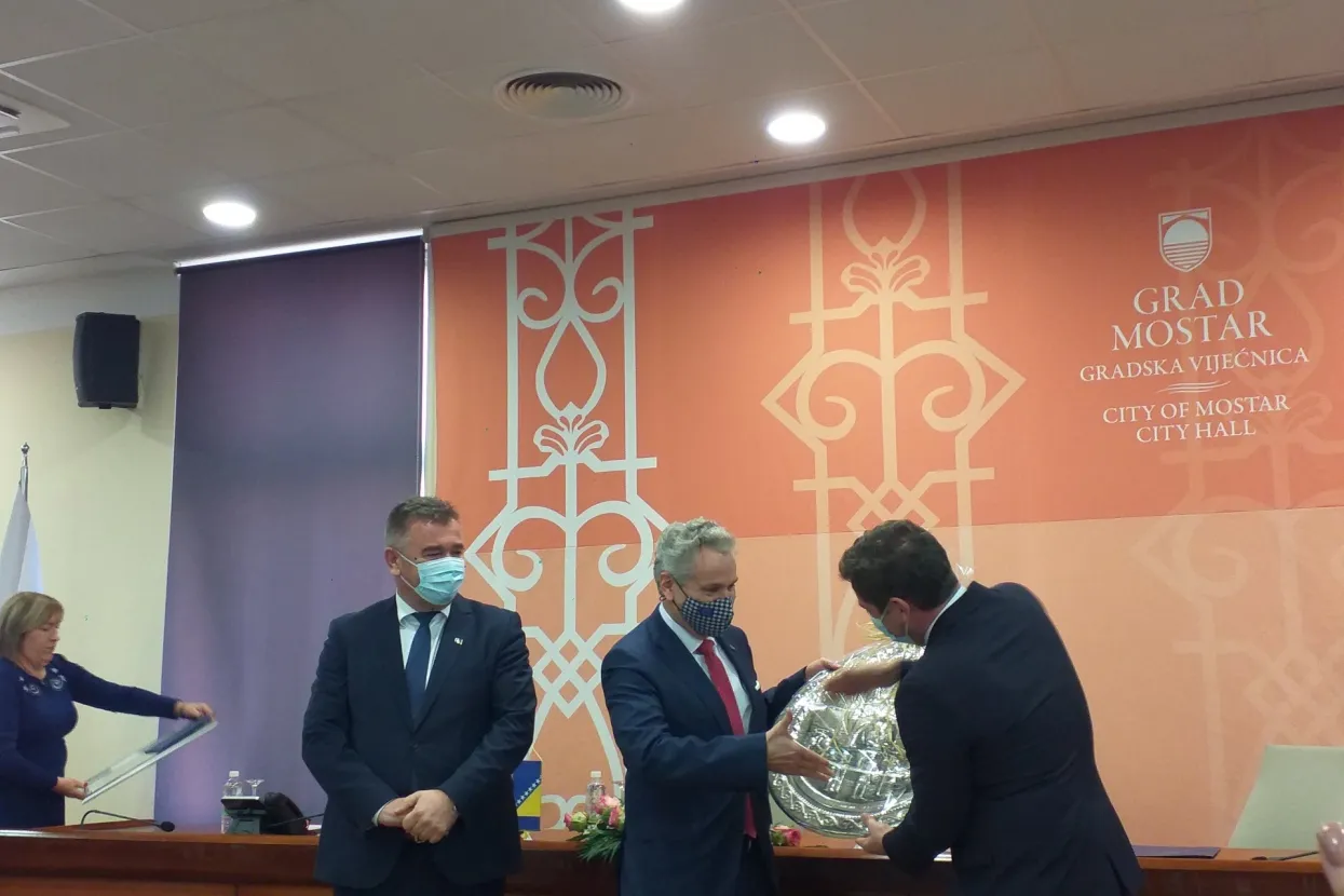 Nelson i Sattler počasni građani Mostara