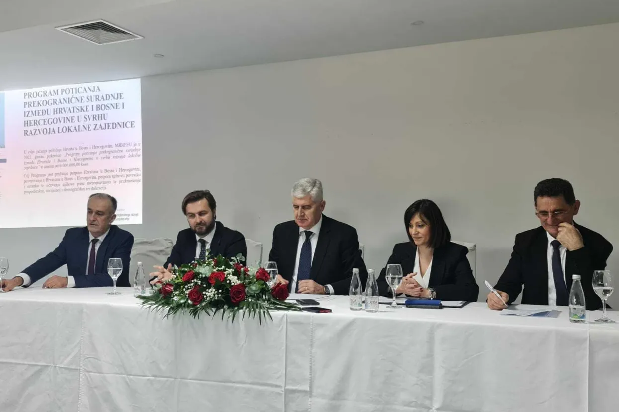 Tramišak je dužnosnicima Hrvata iz BiH u Kupresu predstavila, kako je rekla, golemi potencijal prekogranične suradnje.