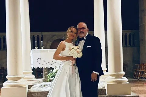 Toniy Cetinski sa suprugom