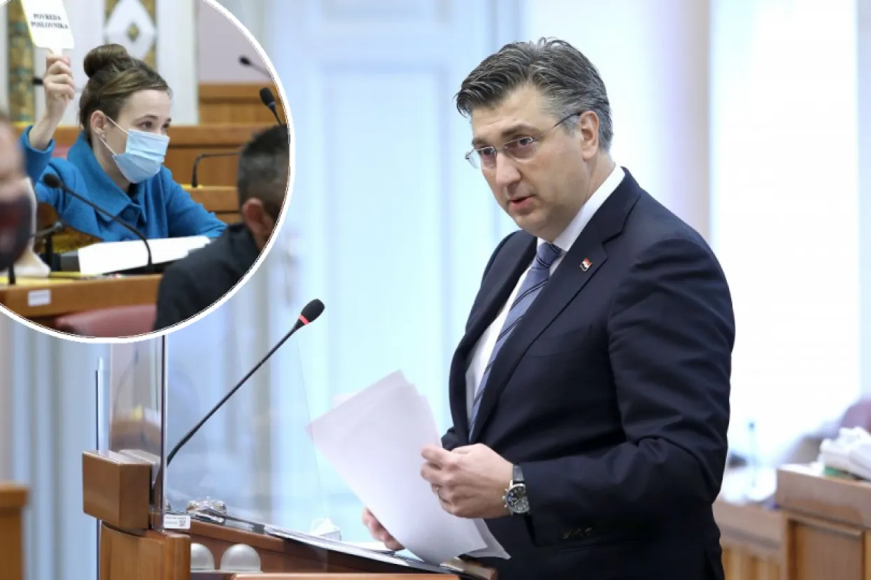 Andrej Plenković i Marija Selak Raspudić