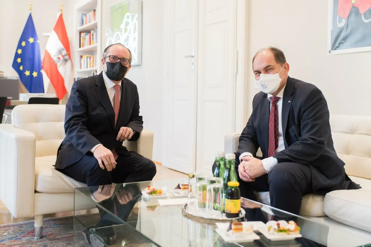 Alexander Schallenberg i Christian Schmidt
