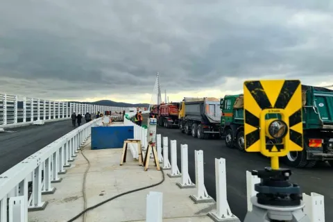 Testiranje opterećenja na Pelješkom mostu
&nbsp;