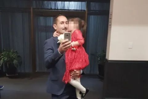 Branko Radulović i kćer